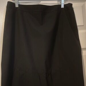 Lafayette 148 Black Straight Skirt, size 12